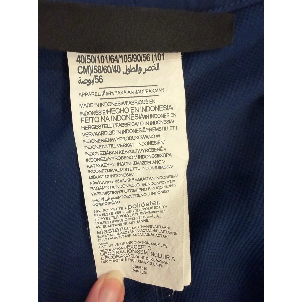 Under‎ Armour Mens Navy Blue Performance Golf Shorts Size 40 Stretch Lightweight